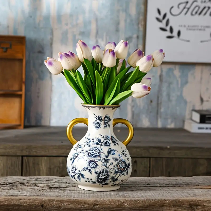 Retro Creative Ice Crack Festival S217 Decorative Ceramic Vase